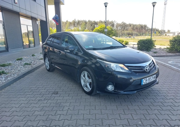 Toyota Avensis cena 33500 przebieg: 206000, rok produkcji 2013 z Bydgoszcz małe 46